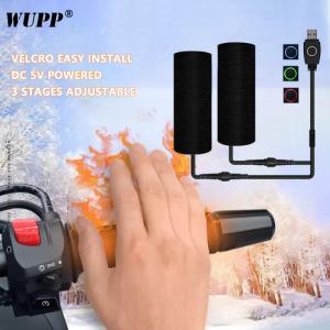 WUPP® Kevlar Velcro Heated Grips Cover - 3-Level USB Control