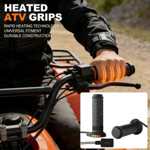 WUPP® M4 Rainbow Dual Switch Heated Grips with Thumbwarmer